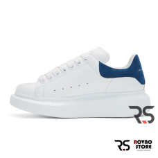 Женские кроссовки Alexander McQueen «White/Blue»