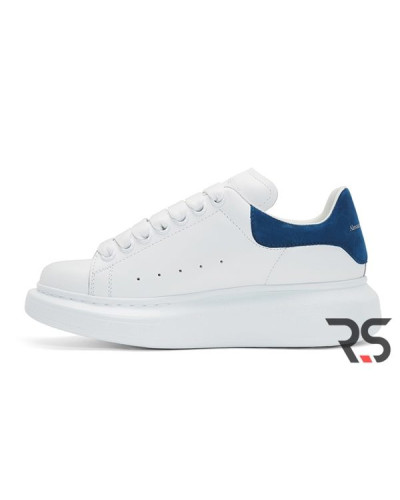 Женские кроссовки Alexander McQueen «White/Blue»