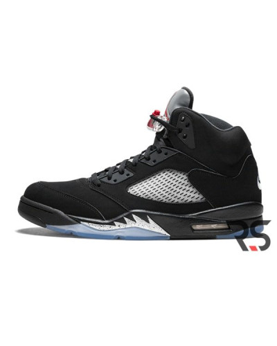 Осенние кроссовки Air Jordan 5 Retro «Black Metallic»