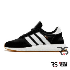 Мужские кроссовки Adidas Iniki Runner «Black/White/Gum»