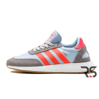 Мужские кроссовки Adidas Iniki Runner «Grey/Turbo Red»
