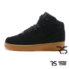 Мужские кроссовки Nike Air Force 1 Winter «Black»