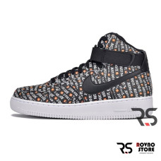 Мужские кроссовки Nike Air Force 1 High «Just Do It Pack Black»