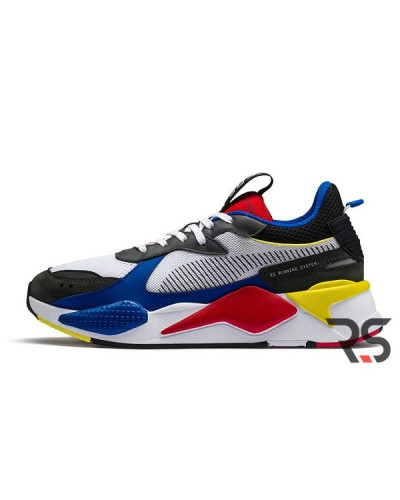 Мужские кроссовки Puma RS-X Toys «White/Royal»