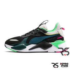 Мужские кроссовки Puma RS-X Toys «Black/Blue Atoll»