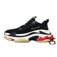 Мужские кроссовки Balenciaga Triple S “Black/White/Red”