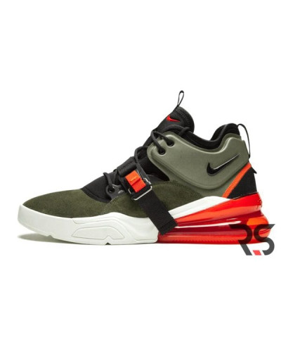 Мужские кроссовки Nike Air Force 270 «Green/White»