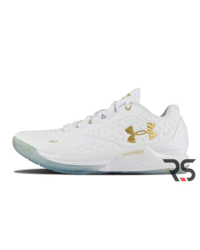 Мужские кроссовки Under Armour Curry 1 low MVP «White gold»