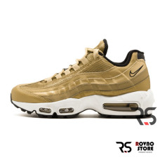 Осенние кроссовки Nike Air Max 95 «Gold/White»