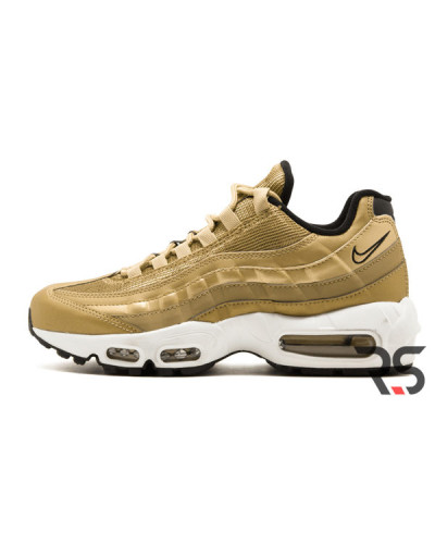 Осенние кроссовки Nike Air Max 95 «Gold/White»
