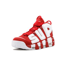 Мужские кроссовки Nike Air More Uptempo Supreme «Red/White»