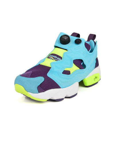 Женские кроссовки Reebok Insta Pump Fury «Blue Purple Yellow»