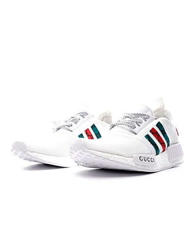 Мужские кроссовки Adidas NMD x GC Mesh «White»