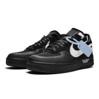 Мужские кроссовки Nike Air Force 1 Low x Off-White «Black»