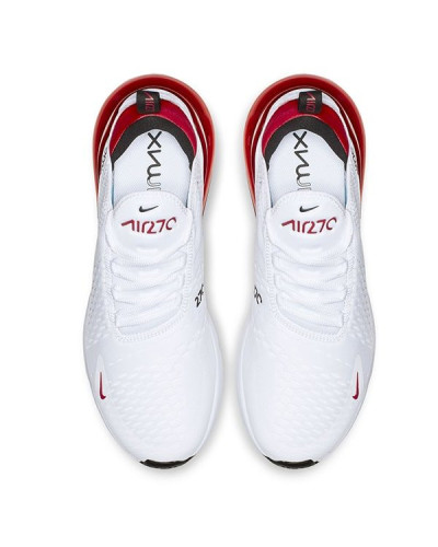 Мужские кроссовки Nike Air Max 270 «White/University Red»