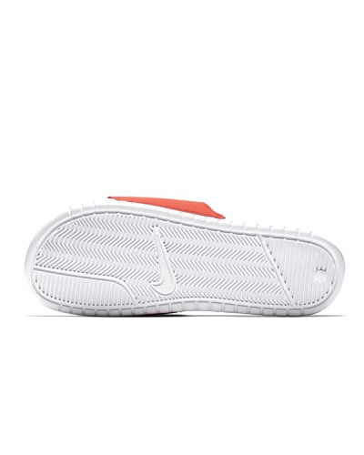 Женские тапочки Nike Benassi JDI «Red/White»