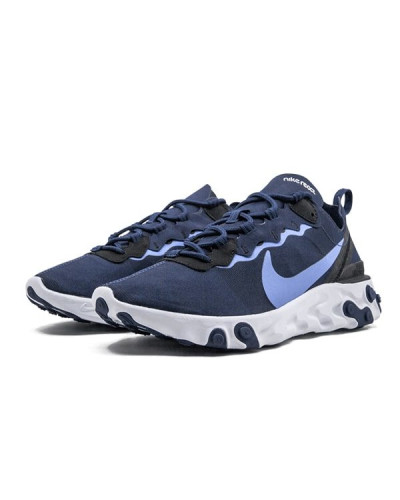Летние кроссовки Nike React Element 55 «Midnight Navy»