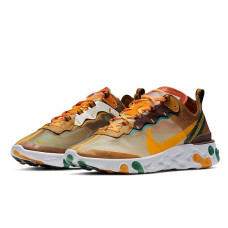 Мужские кроссовки Nike React Element 87 «Orange Peel»