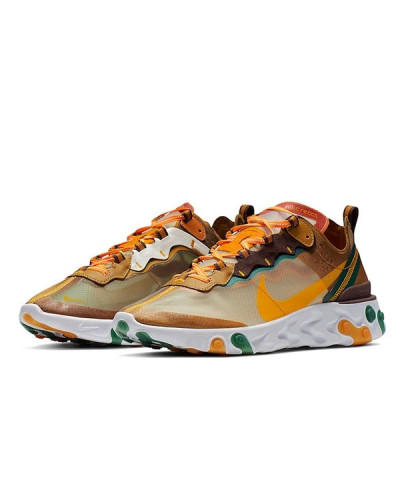 Мужские кроссовки Nike React Element 87 «Orange Peel»