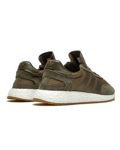 Кроссовки Adidas Iniki Runner «Olive/White»