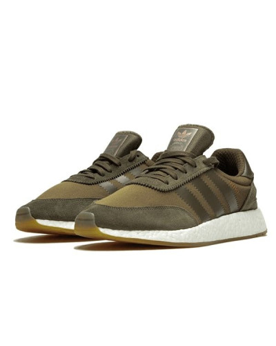 Кроссовки Adidas Iniki Runner «Olive/White»