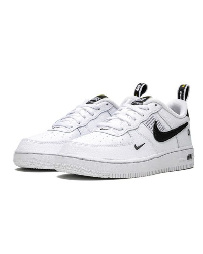 Осенние кроссовки Nike Air Force 1 Low Utility «White Black»