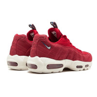 Осенние кроссовки Nike Air Max 95 Pull Tab «Red»