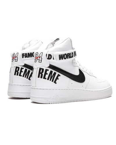 Осенние кроссовки Nike Air Force 1 High Supreme «White»