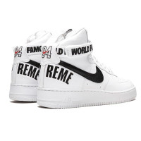 Кроссовки Nike Air Force 1 High Supreme World Famous «White»