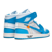 Кроссовки Off-White X Nike Air Jordan 1 Retro «Blue»