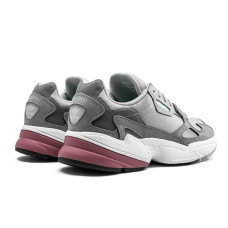 Женские кроссовки Adidas Falcon «Grey/Trace Maroon»