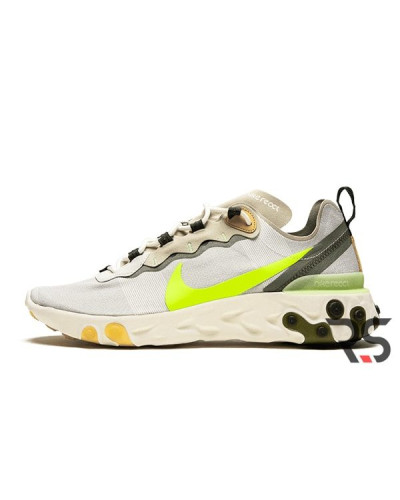 Кроссовки Nike React Element 55 «Spruce Volt»