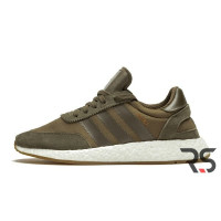 Кроссовки Adidas Iniki Runner «Olive/White»