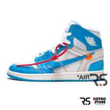 Кроссовки Off-White X Nike Air Jordan 1 Retro «Blue»