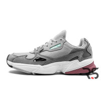 Женские кроссовки Adidas Falcon «Grey/Trace Maroon»