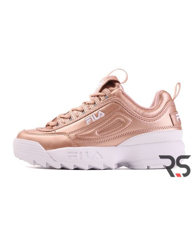 Женские кроссовки Fila Disruptor 2 «Metallic Rose»