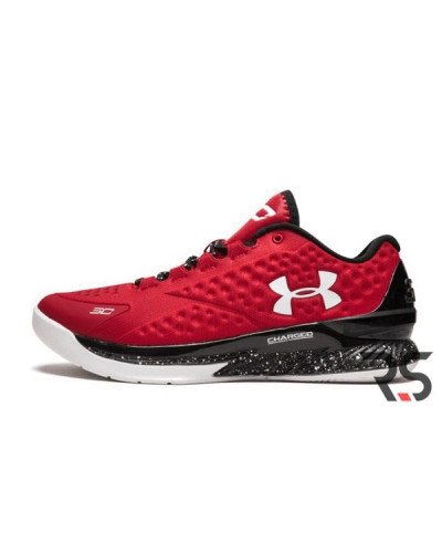 Мужские кроссовки Under Armour Curry 1 Low «Red/black/white»