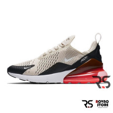 Мужские кроссовки Nike Air Max 270 «Light Bone/Hot Punch/Black»