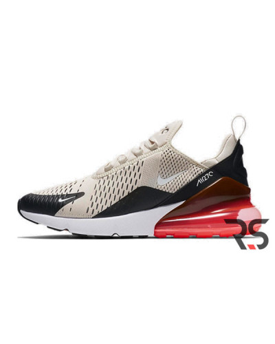Мужские кроссовки Nike Air Max 270 «Light Bone/Hot Punch/Black»