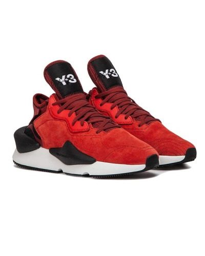 Мужские кроссовки Adidas Y-3 Kaiwa «Red/White»