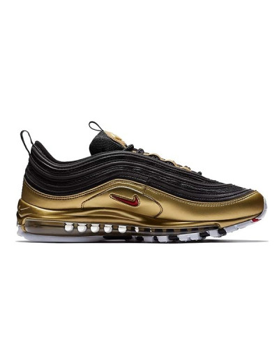 Осенние кроссовки Nike Air Max 97 QS «Black/Metallic Gold»