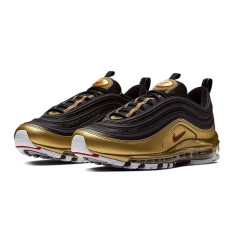 Осенние кроссовки Nike Air Max 97 QS «Black/Metallic Gold»