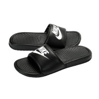 Мужские тапочки Nike Benassi JDI «Black/White»