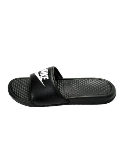Мужские тапочки Nike Benassi JDI «Black/White»
