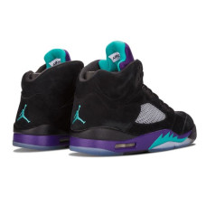 Осенние кроссовки Air Jordan 5 Retro «Black Grape»