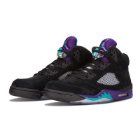 Осенние кроссовки Air Jordan 5 Retro «Black Grape»