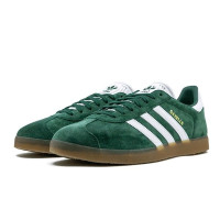 Кроссовки Adidas Gazelle «Green/Cloud White/Gum»