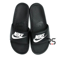 Мужские тапочки Nike Benassi JDI «Black/White»