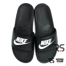 Мужские тапочки Nike Benassi JDI «Black/White»