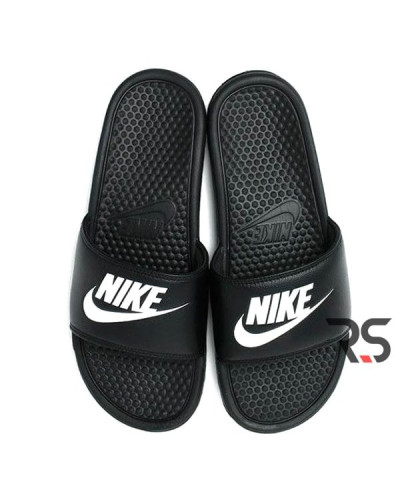 Мужские тапочки Nike Benassi JDI «Black/White»